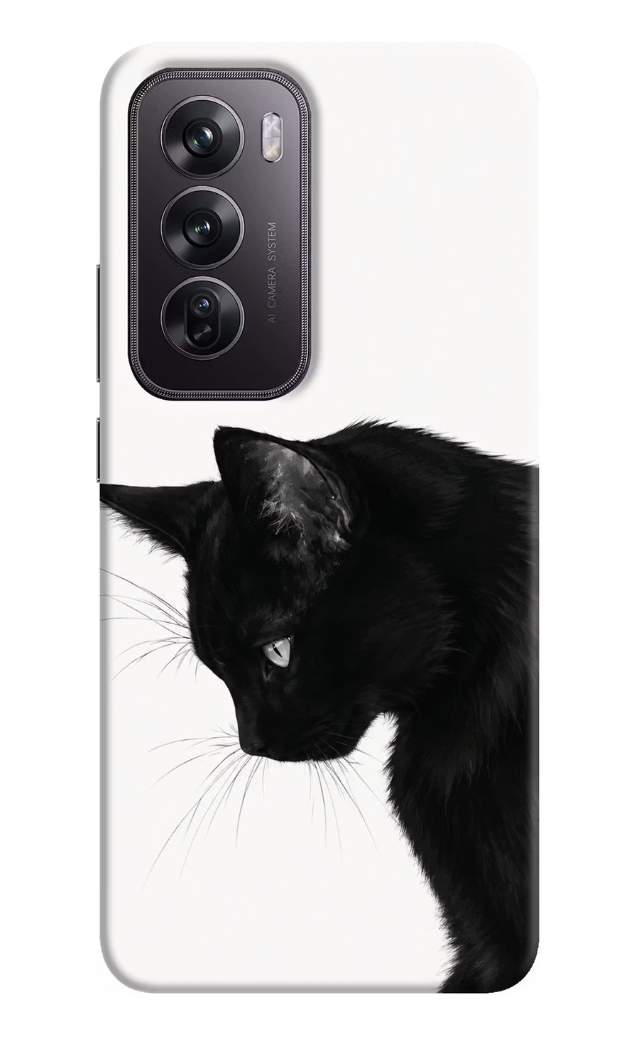 Shadow Gaze Oppo Reno12 Pro 5G Back Cover, Hard case