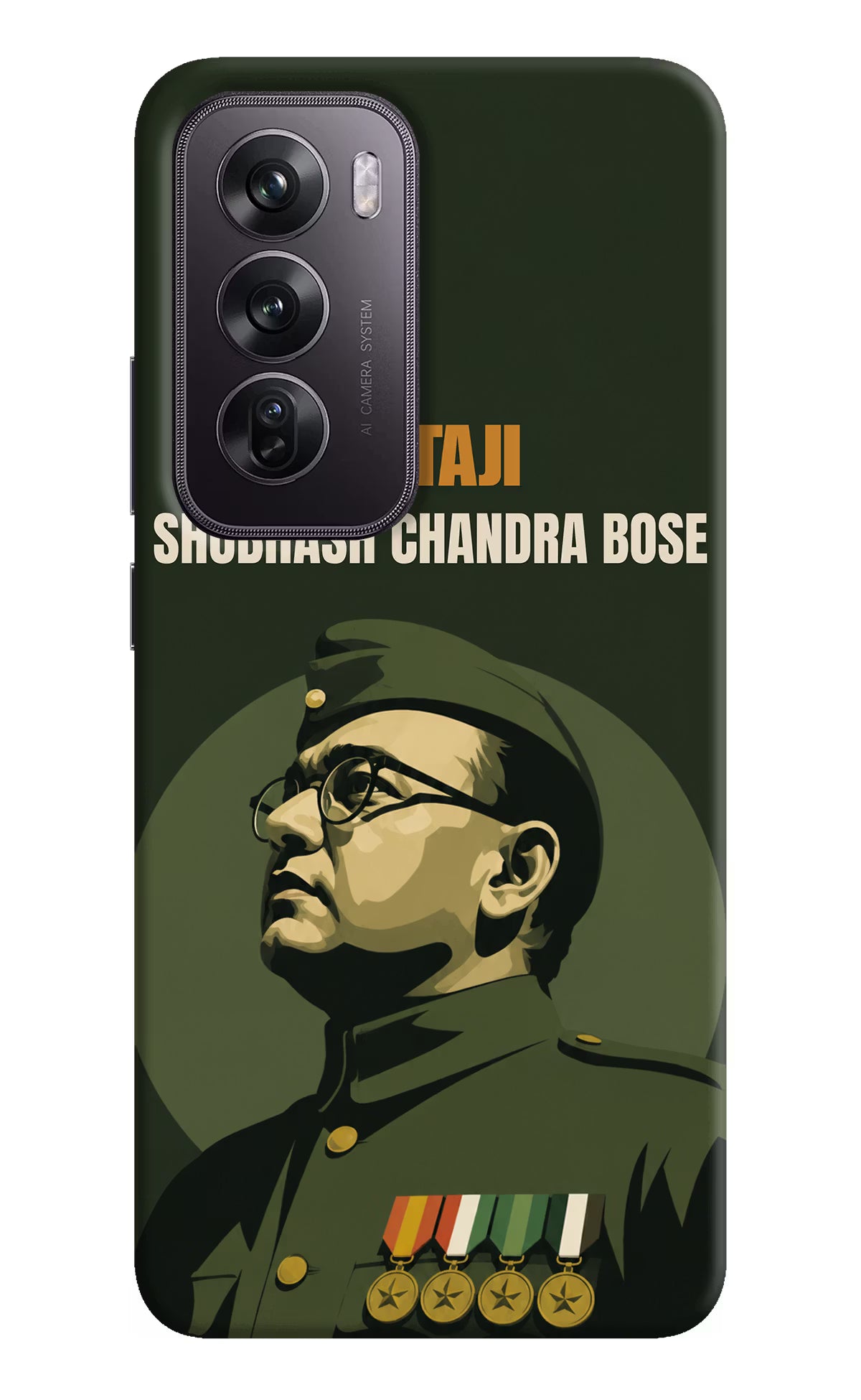 Netaji Legacy Oppo Reno12 Pro 5G Back Cover