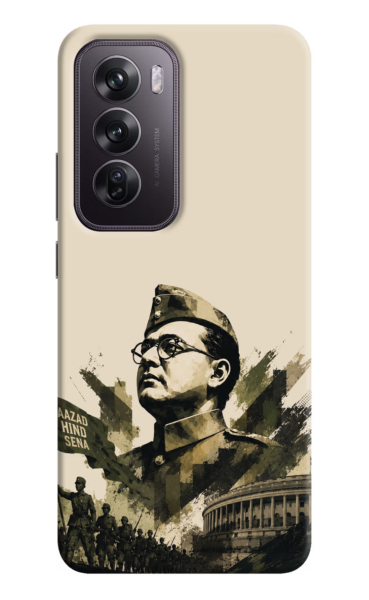 Netaji Rising Oppo Reno12 Pro 5G Back Cover