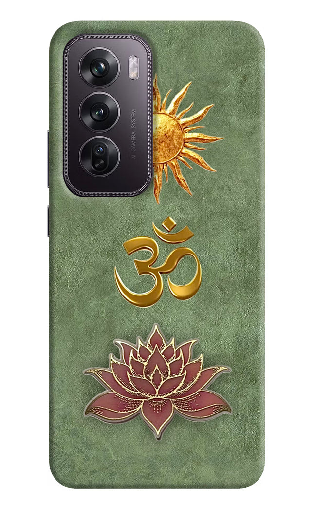 Om & Lotus Oppo Reno12 Pro 5G Back Cover