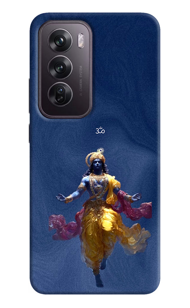 Cosmic Krishna Oppo Reno12 Pro 5G Hard Case Back Cover by Casekaro