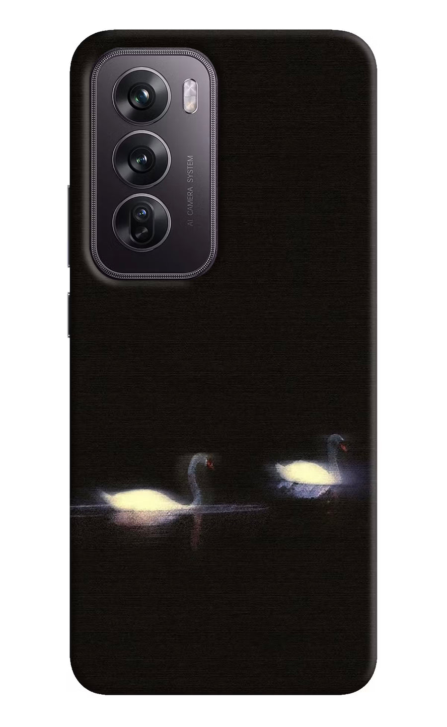 Silent Swans Oppo Reno12 Pro 5G Back Cover, Hard case