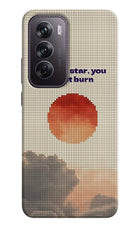 Pixel Sun Oppo Reno12 Pro 5G Hard Case Back Cover by Casekaro