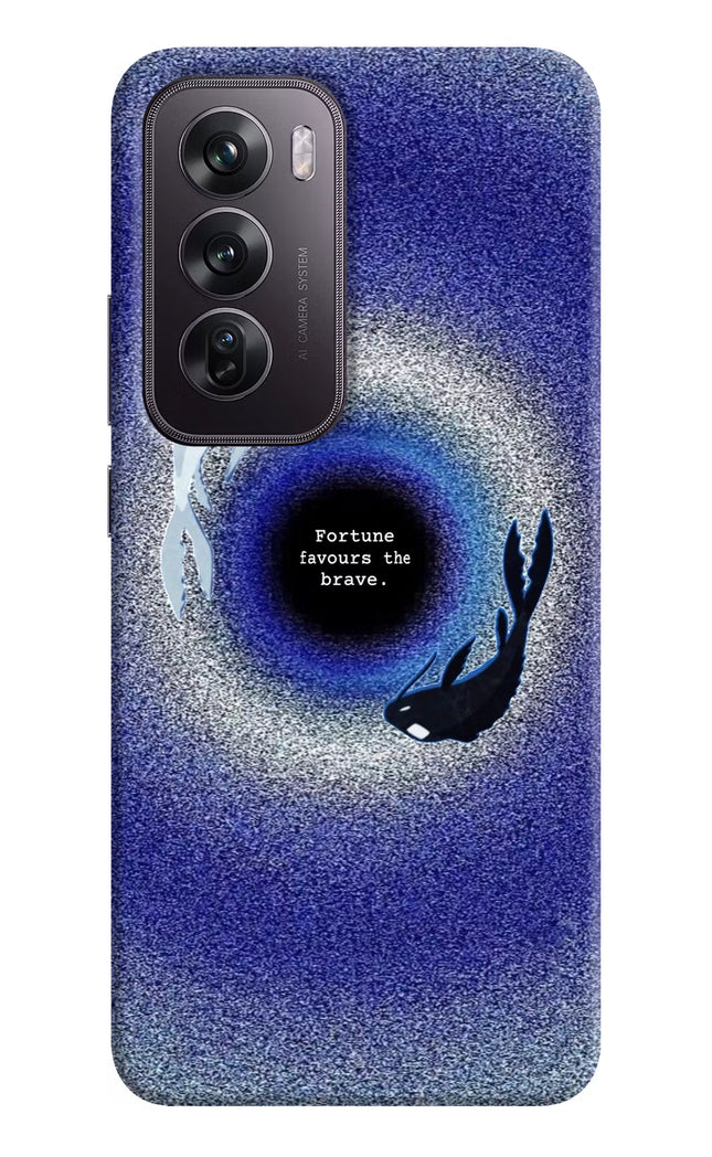 Dark Koi Oppo Reno12 Pro 5G Hard Case Back Cover by Casekaro