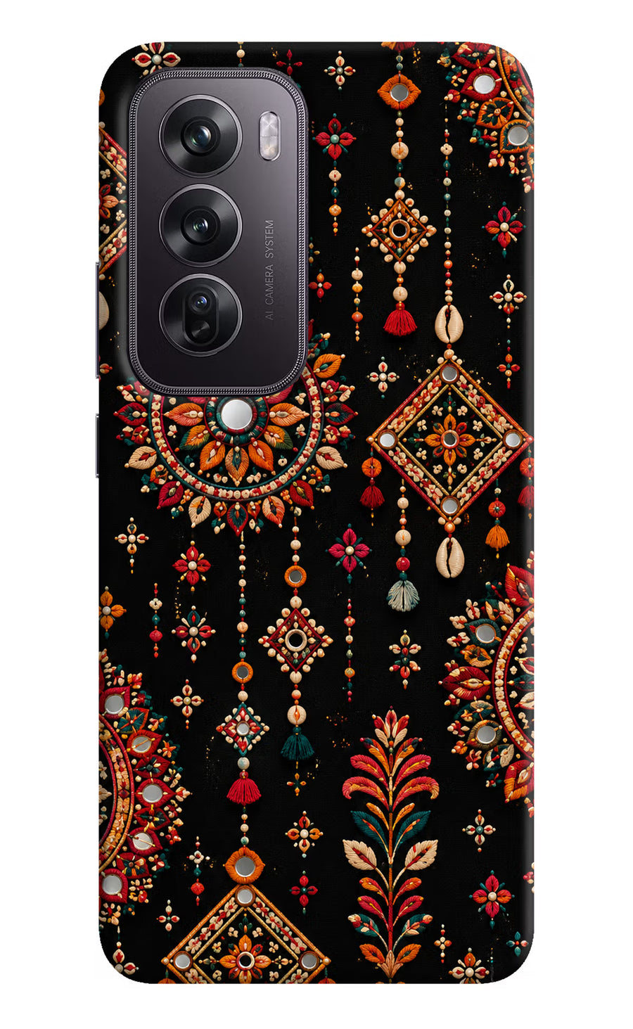 Boho Noir Oppo Reno12 Pro 5G Back Cover, Hard case