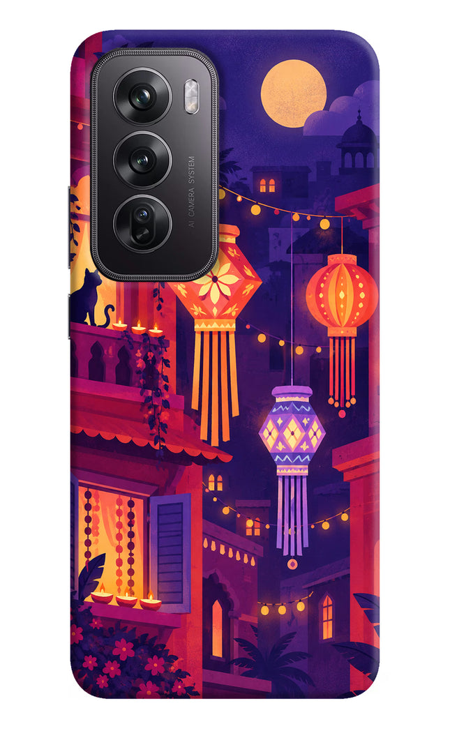 Lantern Lane Oppo Reno12 Pro 5G Hard Case Back Cover by Casekaro