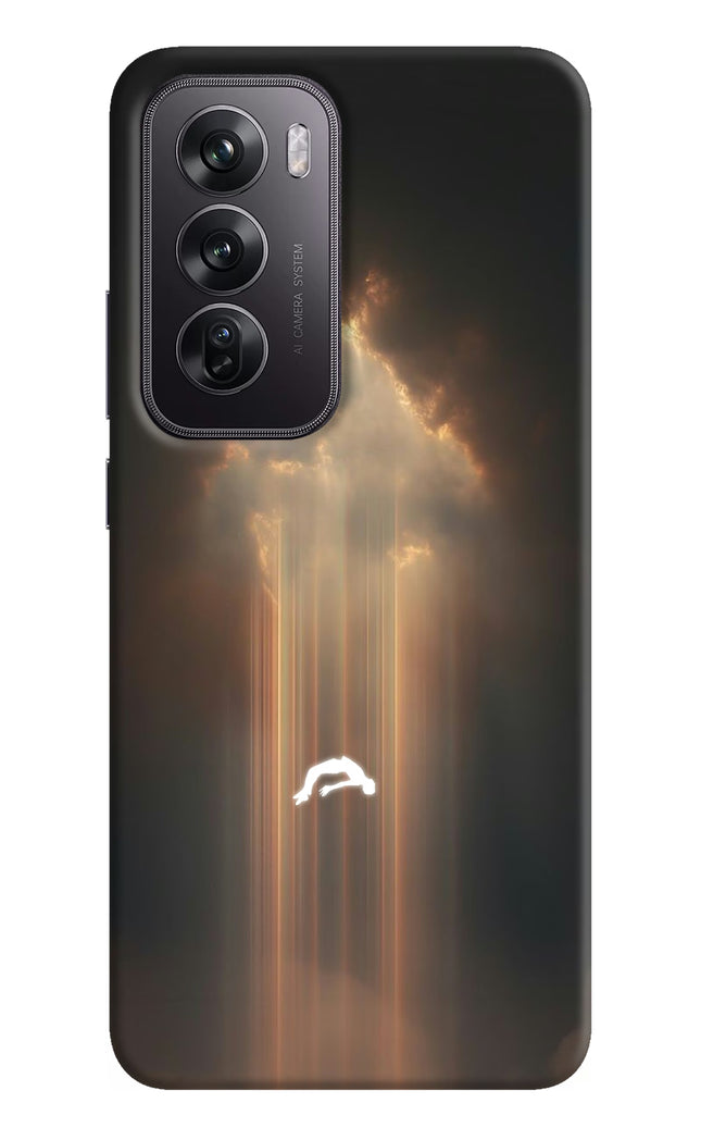 Heavenly Beam Oppo Reno12 Pro 5G Hard Case Back Cover by Casekaro