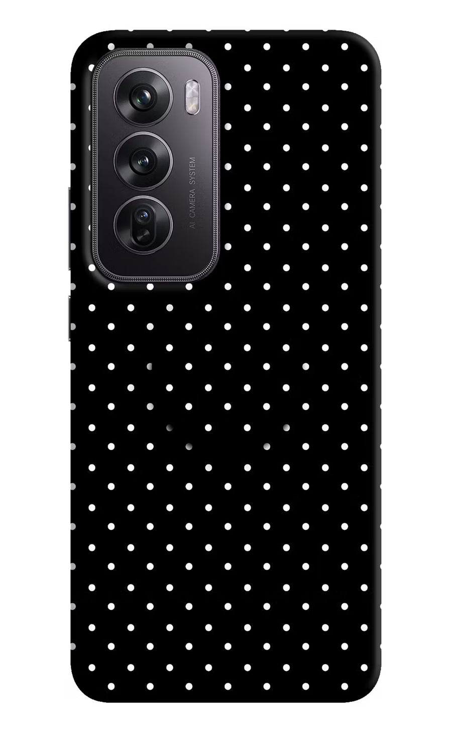 White Dots Oppo Reno12 Pro 5G Pop Case, Hard case
