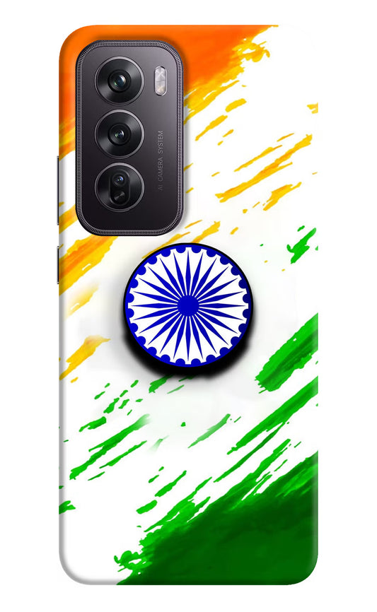 Indian Flag Ashoka Chakra Oppo Reno12 Pro 5G Pop Case by Casekaro