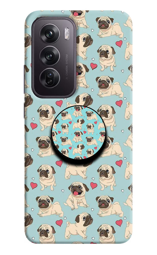 Pug Dog Oppo Reno12 Pro 5G Pop Case by Casekaro