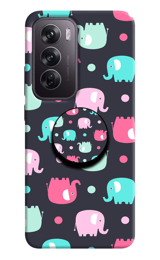 Baby Elephants Oppo Reno12 Pro 5G Pop Case by Casekaro