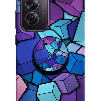 Cubic Abstract Oppo Reno12 Pro 5G Pop Case by Casekaro