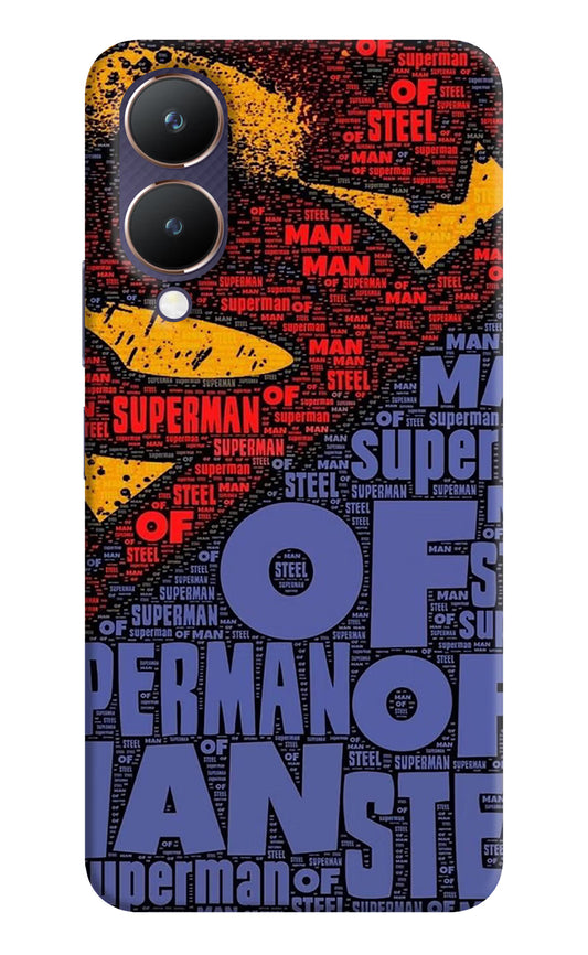 Superman Vivo Y28 5G Hard Case Back Cover by Casekaro