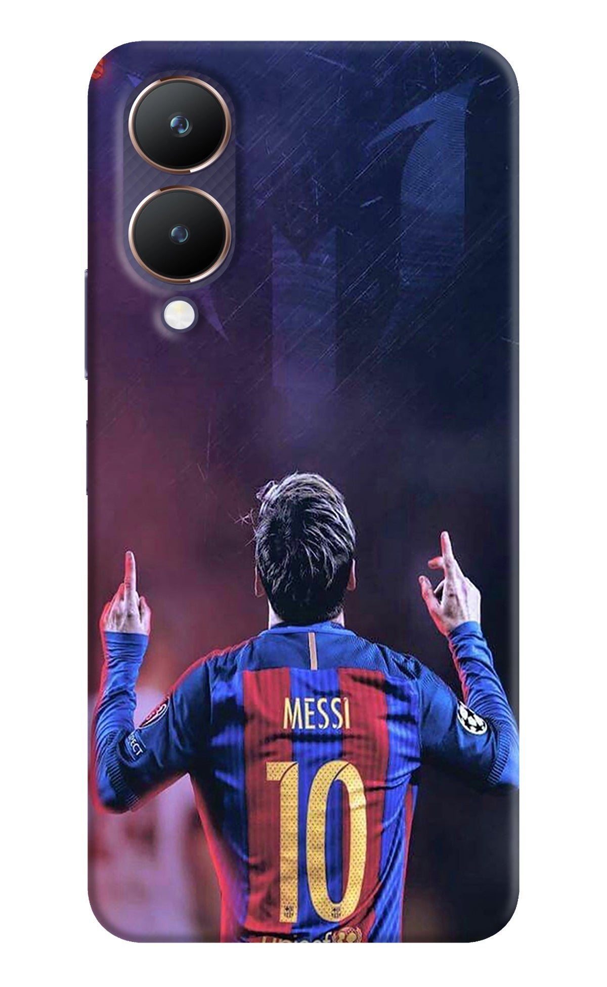 Messi Vivo Y28 5G Back Cover