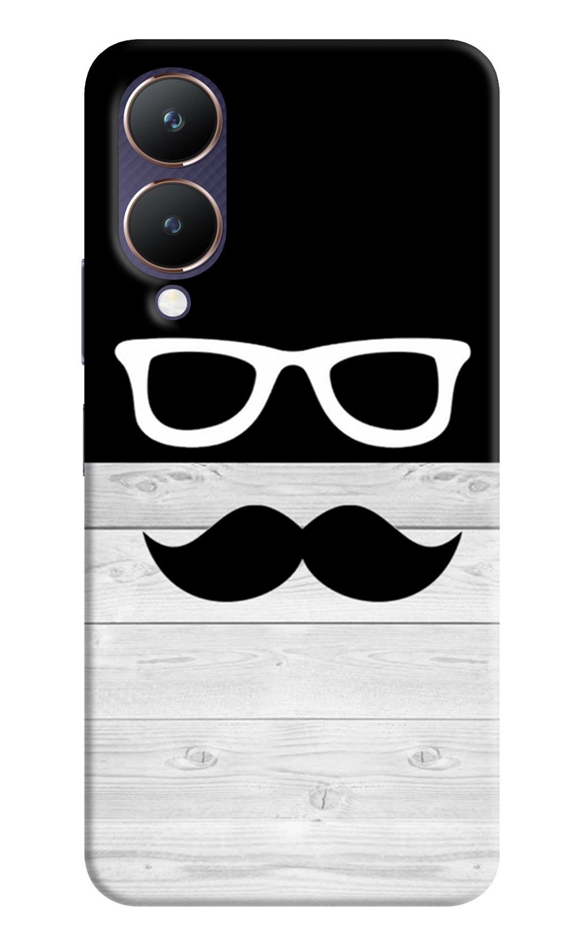 Mustache Vivo Y28 5G Back Cover