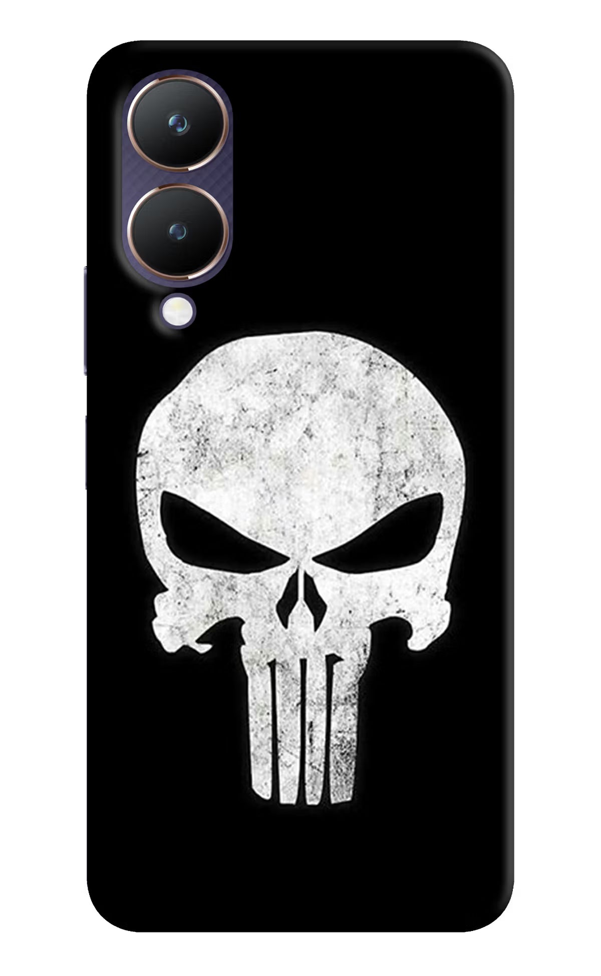 Punisher Skull Vivo Y28 5G Hard Case Back Cover by Casekaro