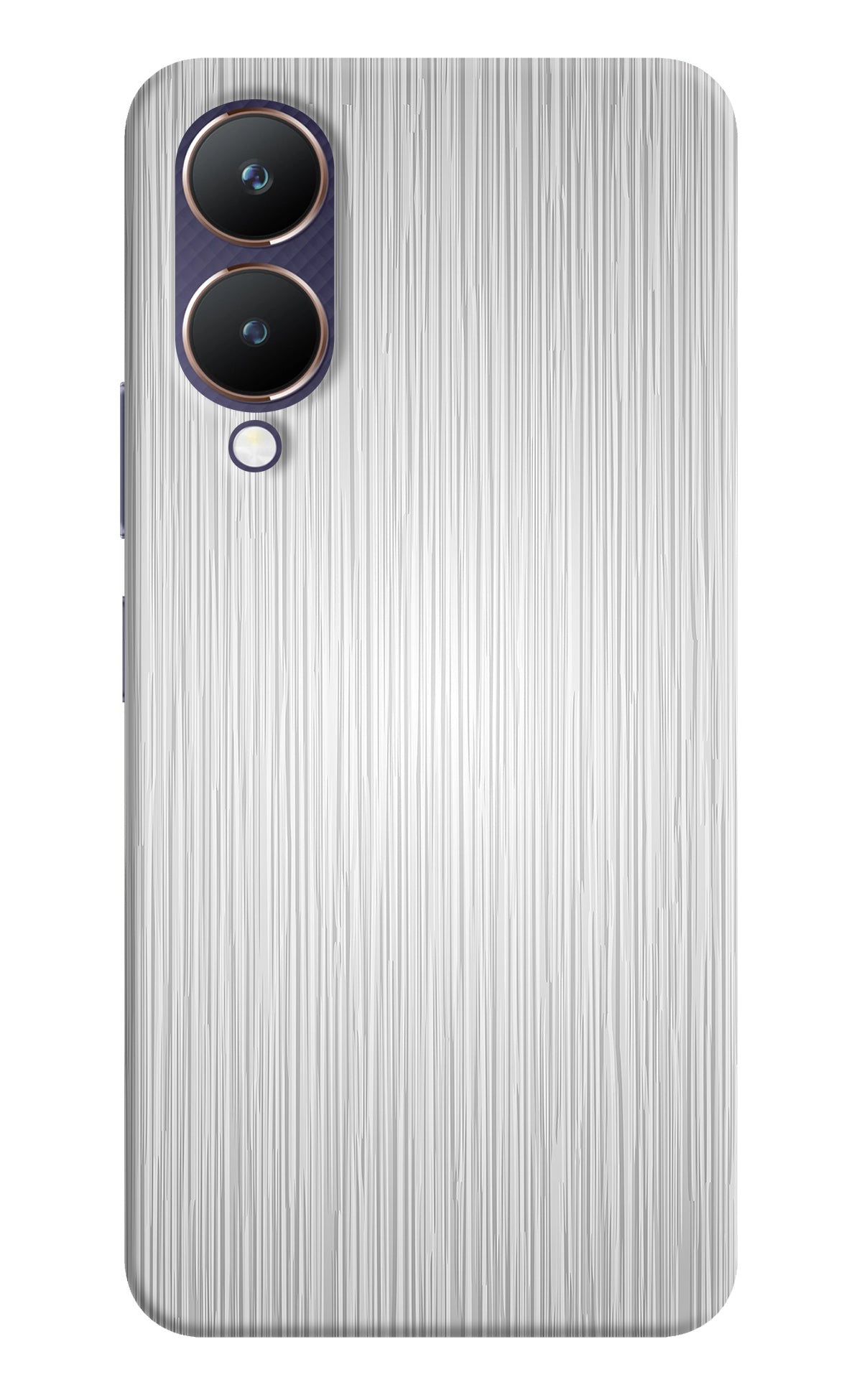 Wooden Grey Texture Vivo Y28 5G Back Cover