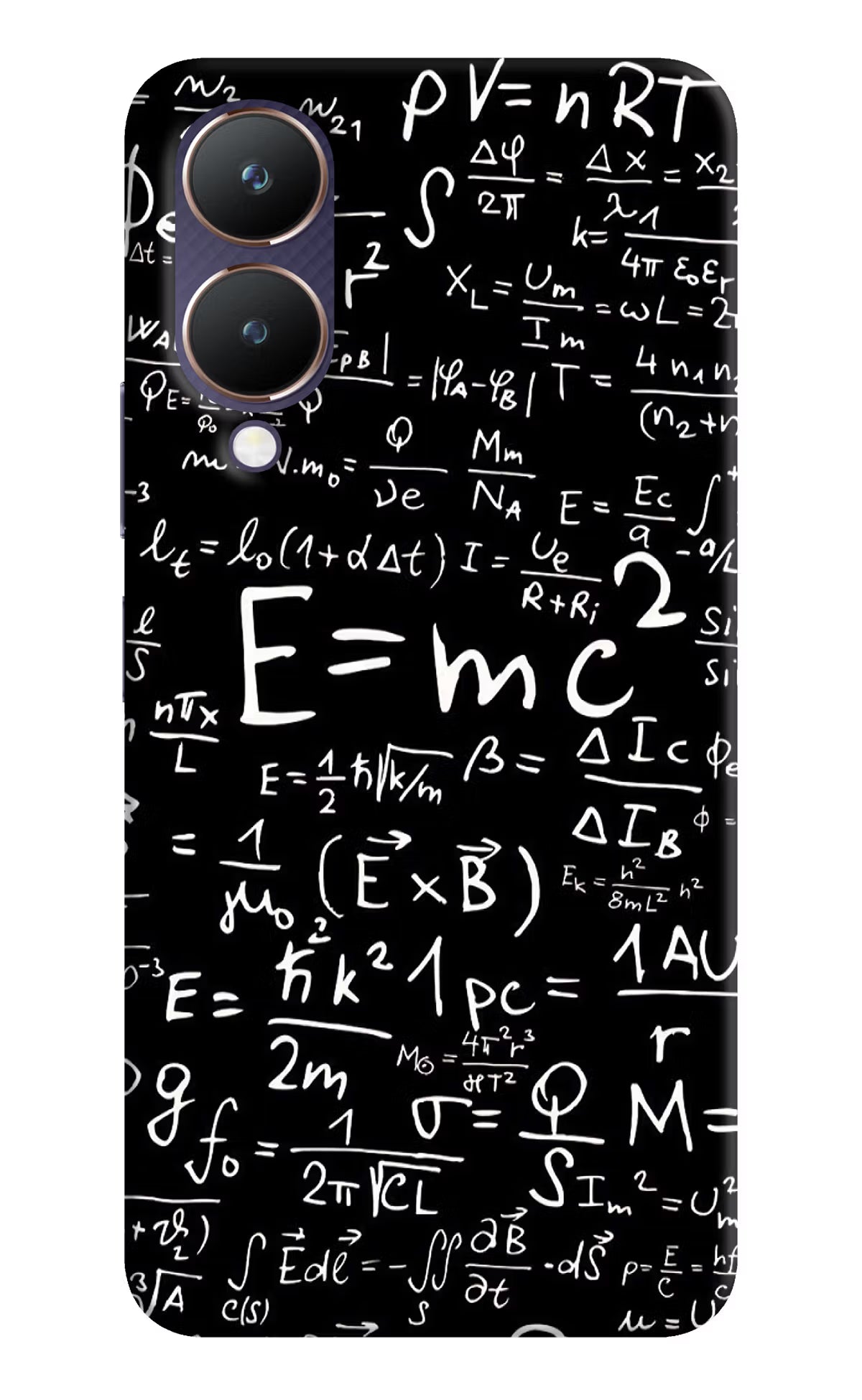 Physics Formula Vivo Y28 5G Hard Case Back Cover by Casekaro