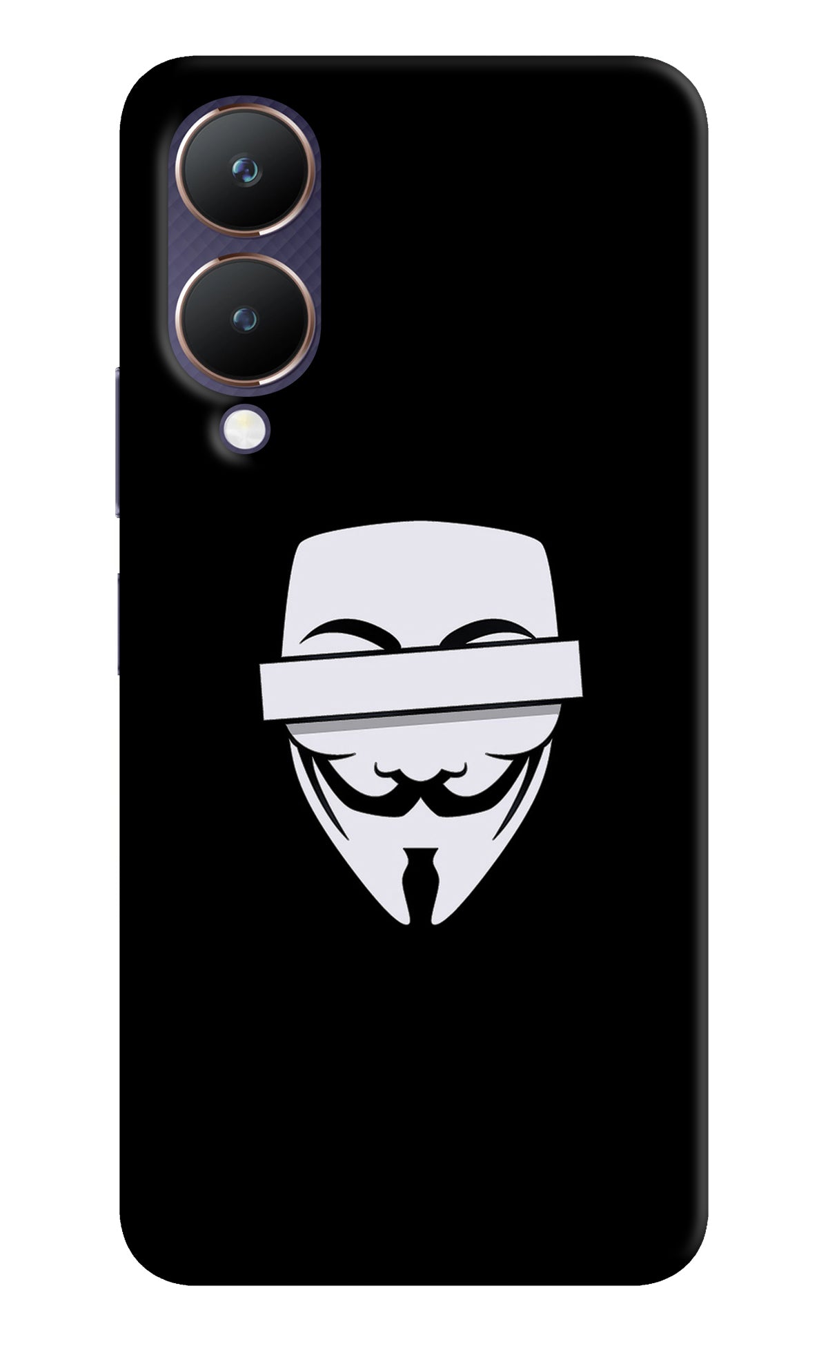 Anonymous Face Vivo Y28 5G Back Cover