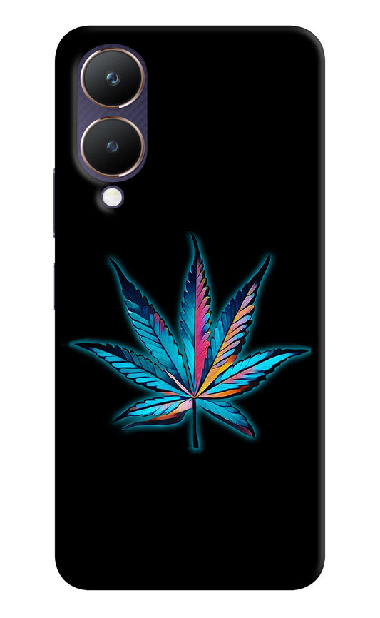 Weed Vivo Y28 5G Hard Case Back Cover by Casekaro