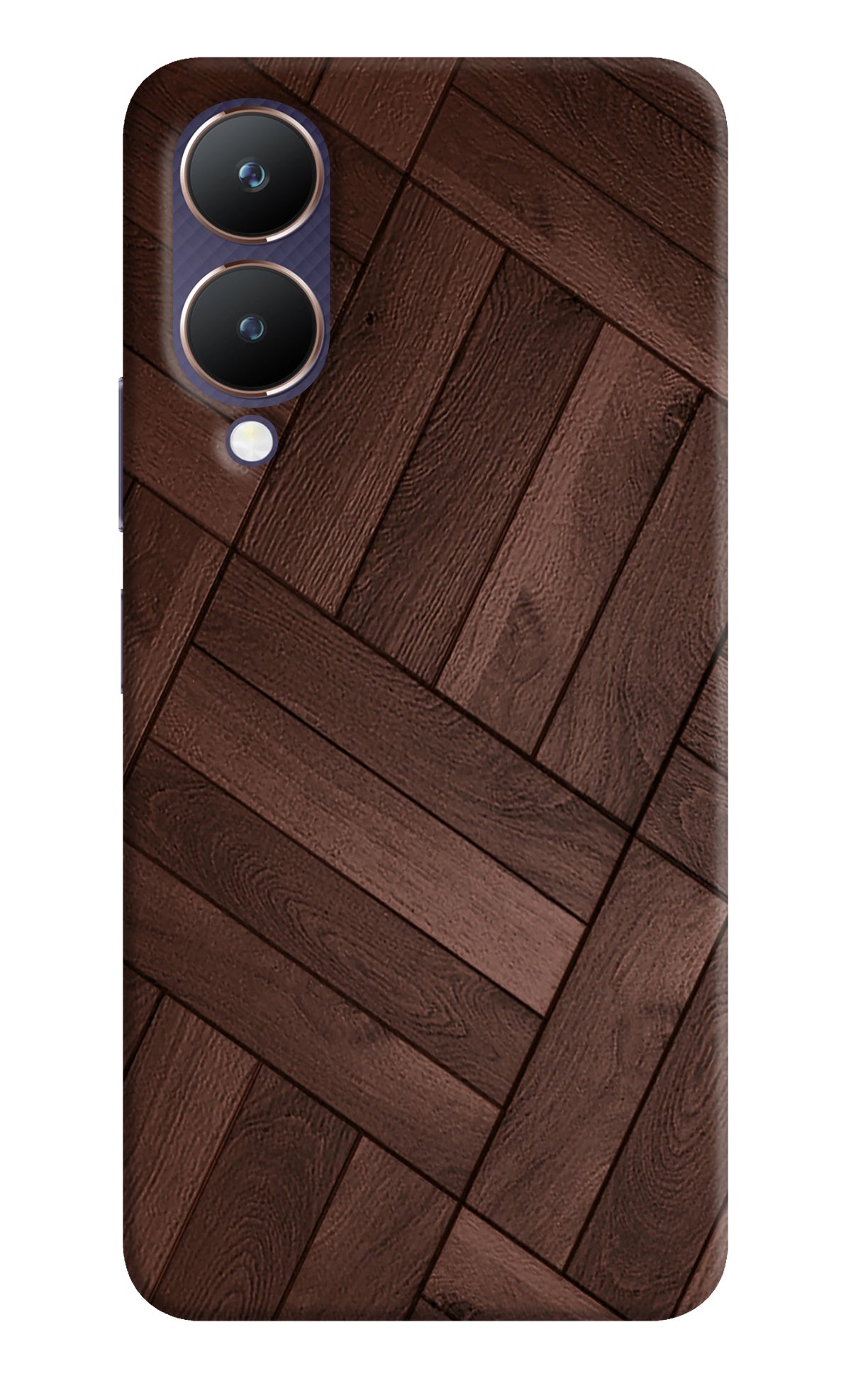 Wooden Texture Design Vivo Y28 5G Back Cover