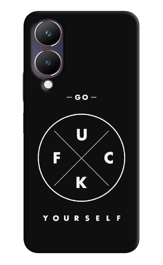 Go Fuck Yourself Vivo Y28 5G Back Cover