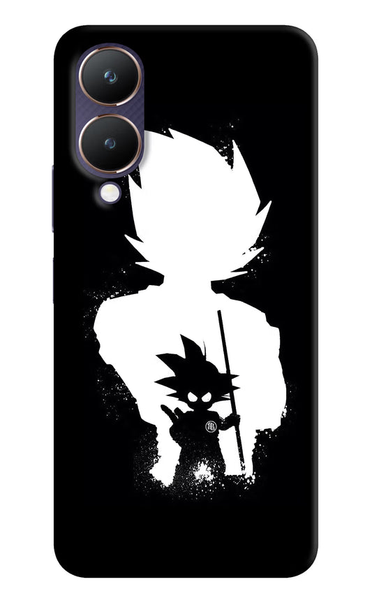 Goku Shadow Vivo Y28 5G Hard Case Back Cover by Casekaro