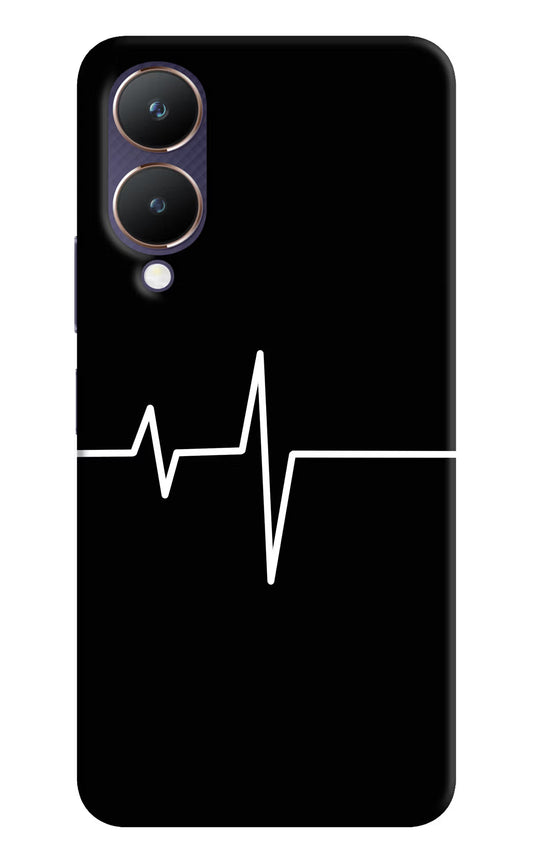 Heart Beats Vivo Y28 5G Hard Case Back Cover by Casekaro
