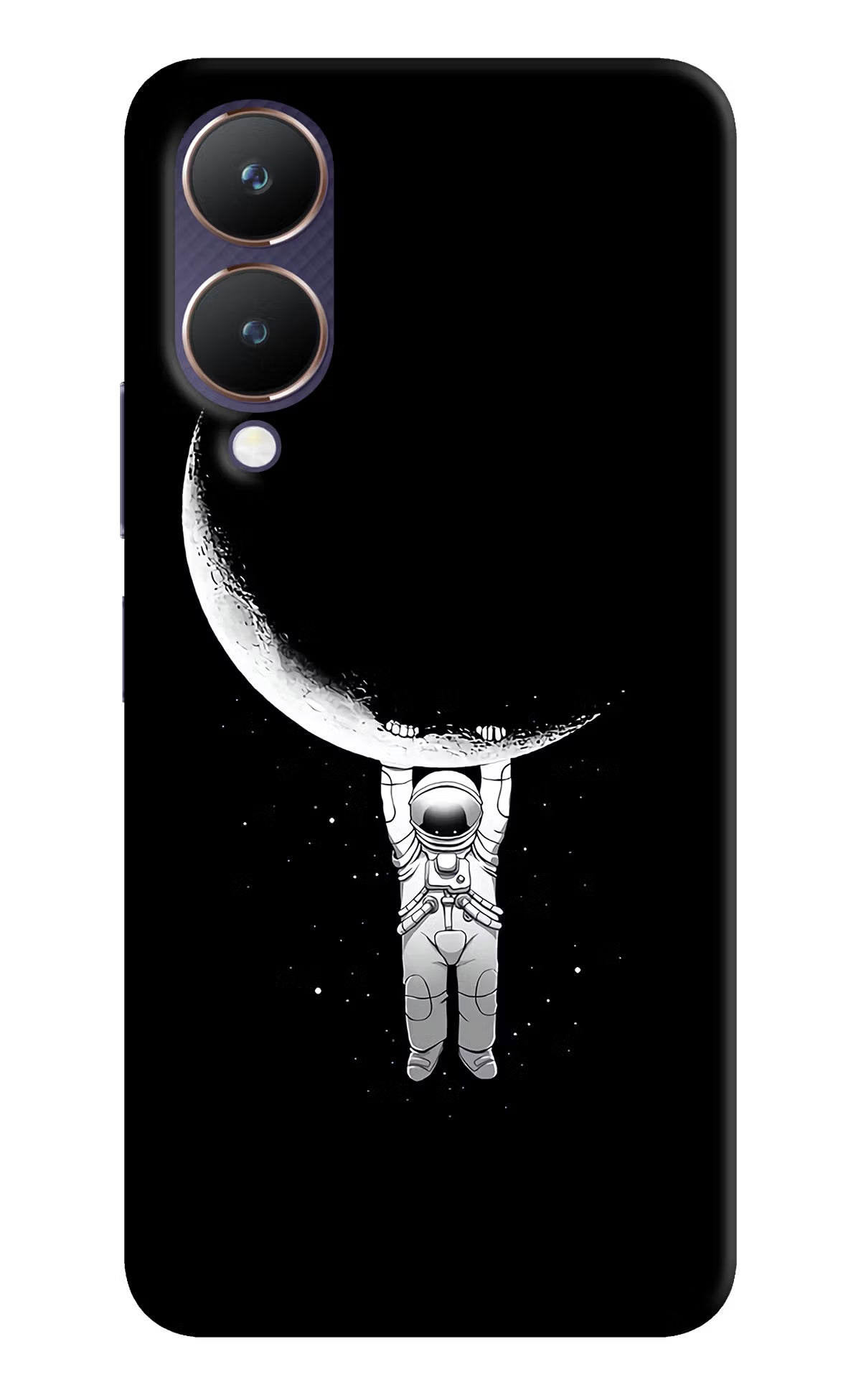 Moon Space Vivo Y28 5G Hard Case Back Cover by Casekaro