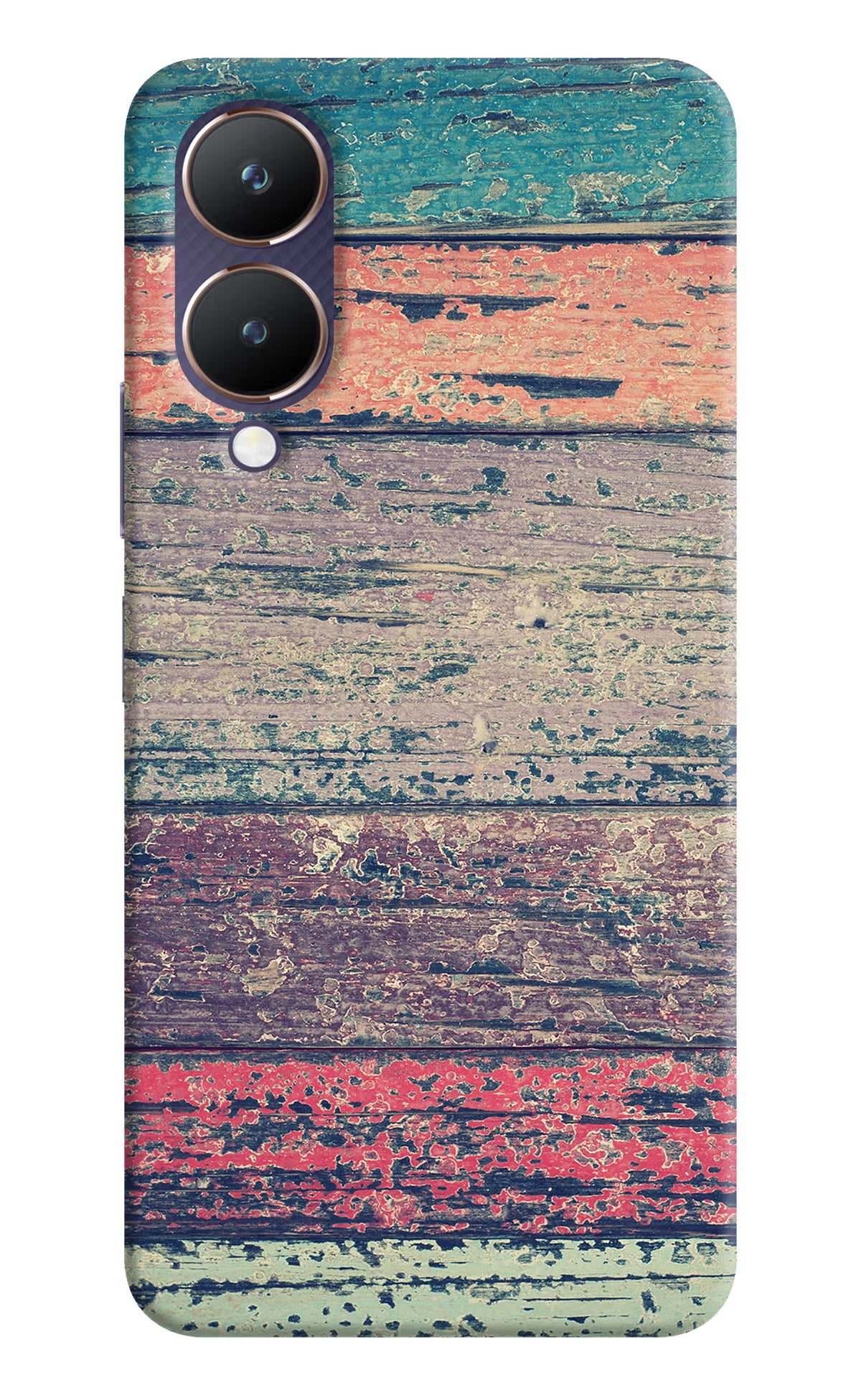 Colourful Wall Vivo Y28 5G Hard Case Back Cover by Casekaro