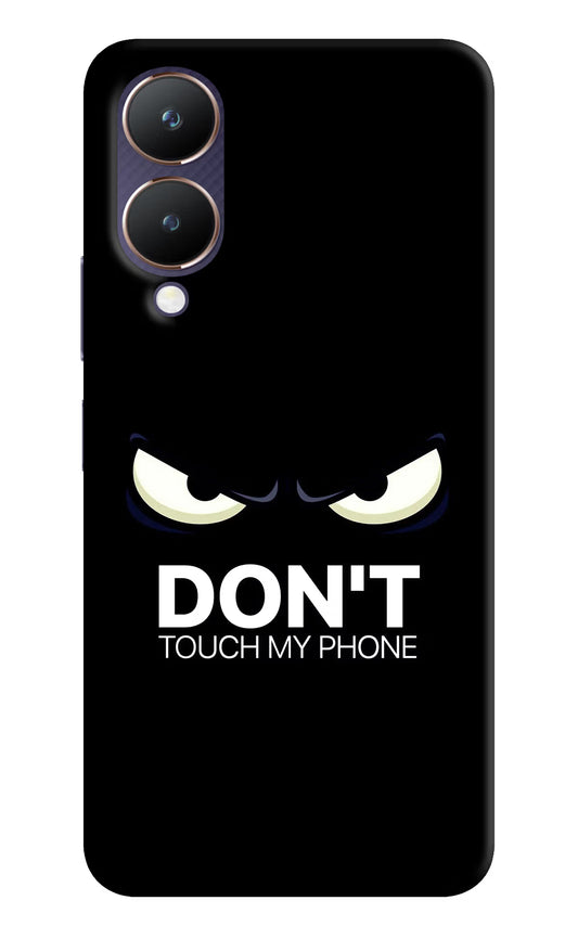 Don'T Touch My Phone Vivo Y28 5G Hard Case Back Cover by Casekaro