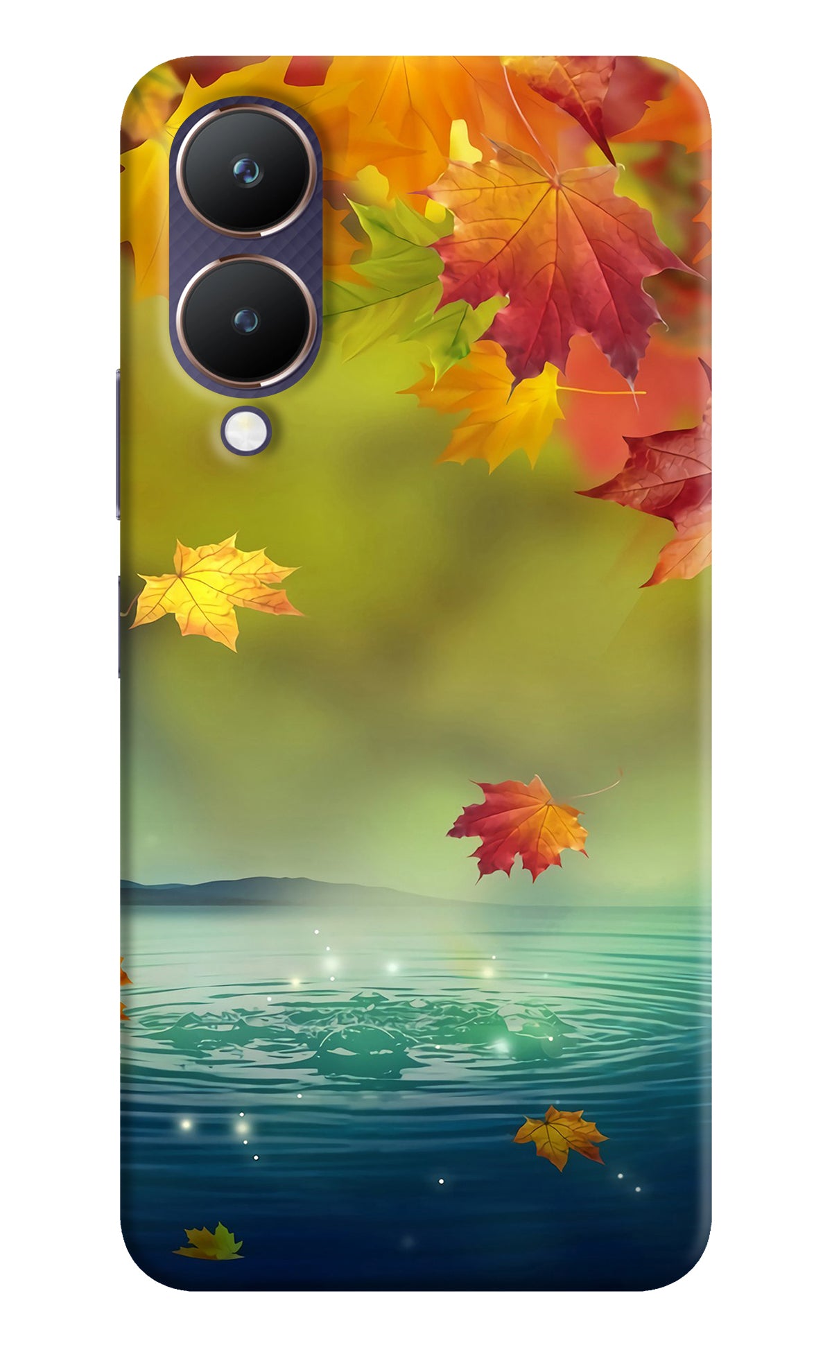 Flowers Vivo Y28 5G Back Cover