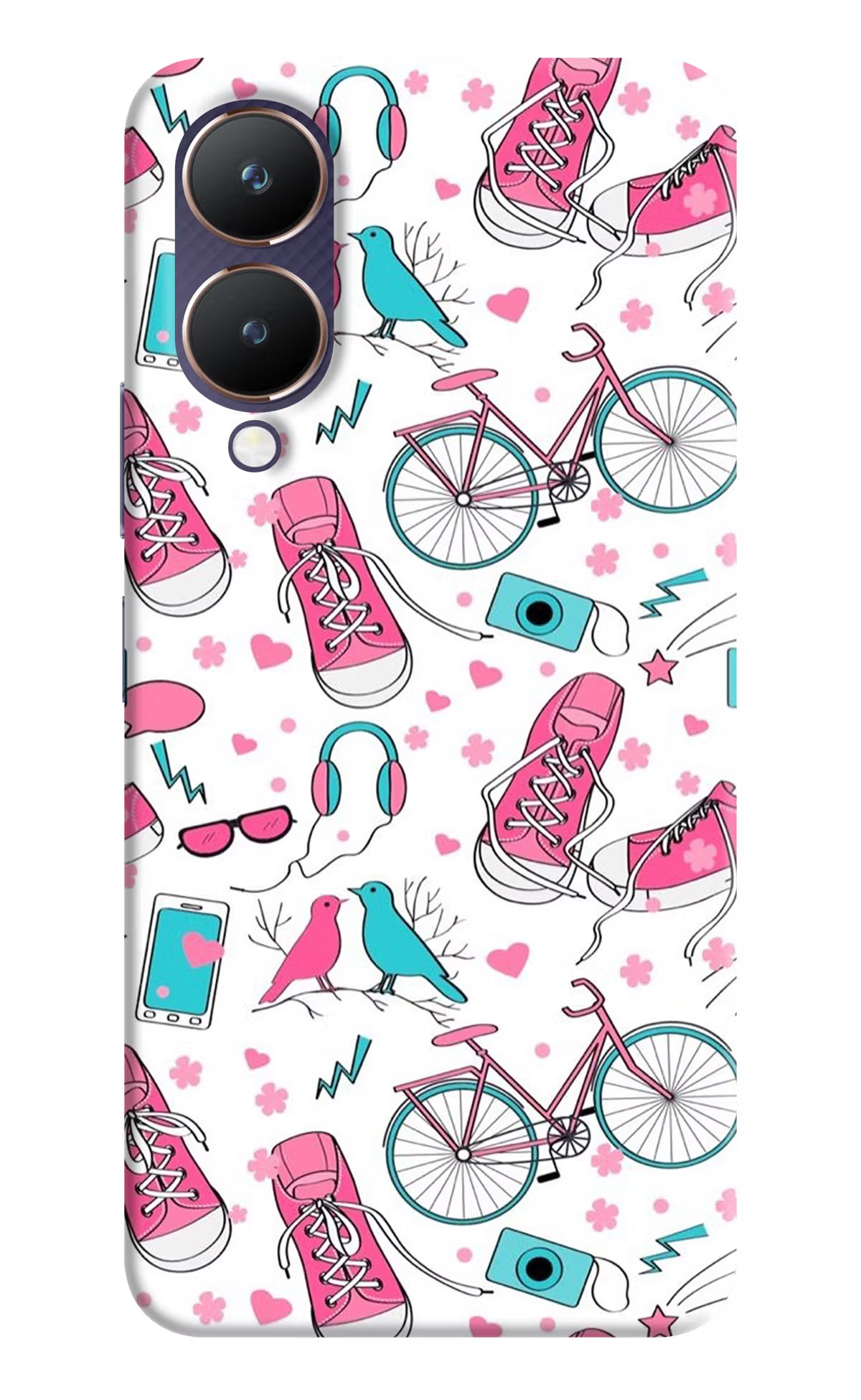 Artwork Vivo Y28 5G Hard Case Back Cover by Casekaro