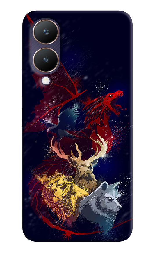Game Of Thrones Vivo Y28 5G Hard Case Back Cover by Casekaro