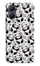 Cute Panda Vivo Y28 5G Hard Case Back Cover by Casekaro