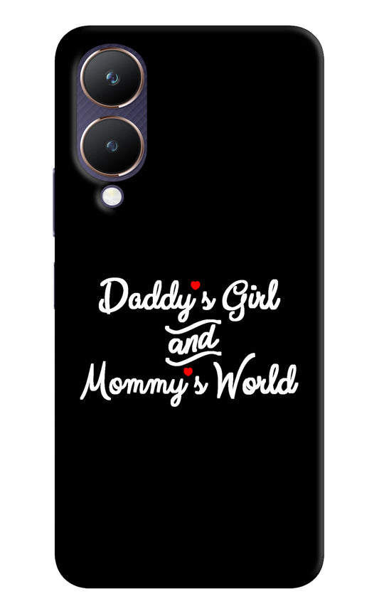 Daddy's Girl and Mommy's World Vivo Y28 5G Back Cover