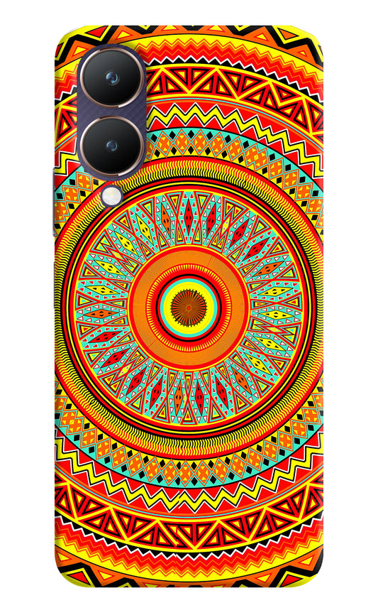 Mandala Pattern Vivo Y28 5G Back Cover