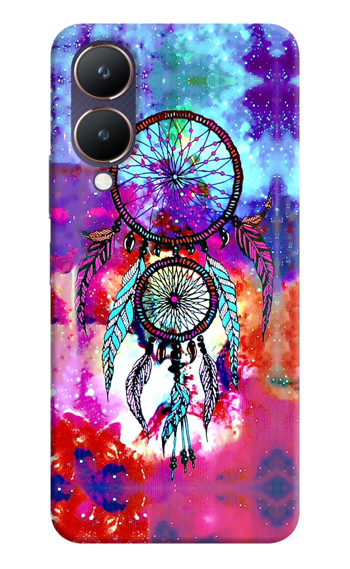 Dream Catcher Abstract Vivo Y28 5G Hard Case Back Cover by Casekaro