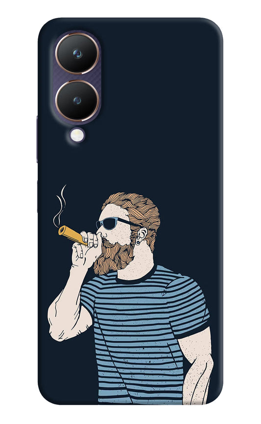 Smoking Vivo Y28 5G Hard Case Back Cover by Casekaro