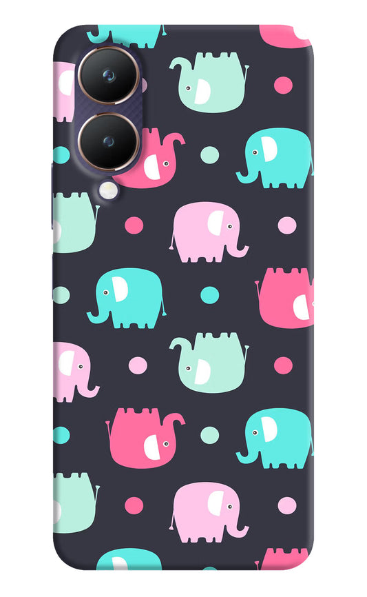 Elephants Vivo Y28 5G Hard Case Back Cover by Casekaro