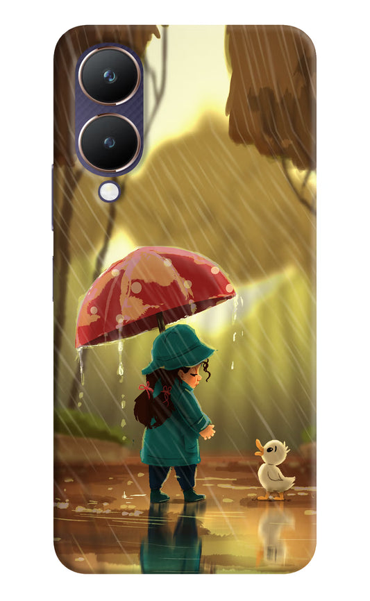 Rainy Day Vivo Y28 5G Hard Case Back Cover by Casekaro