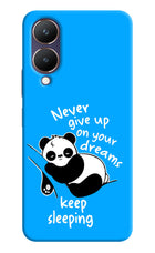 Keep Sleeping Vivo Y28 5G Hard Case Back Cover by Casekaro