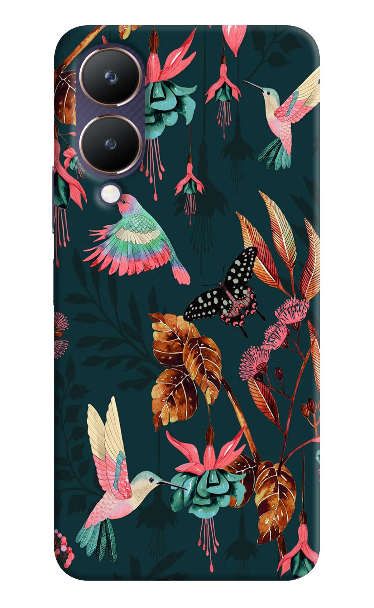 Birds Vivo Y28 5G Hard Case Back Cover by Casekaro