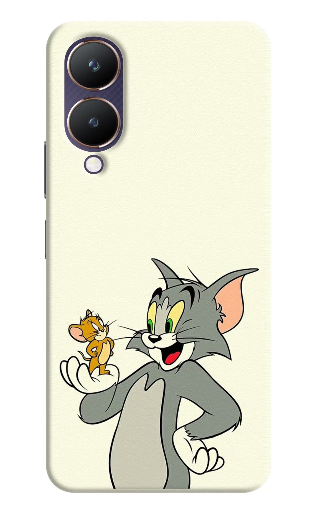 Tom & Jerry Vivo Y28 5G Hard Case Back Cover by Casekaro