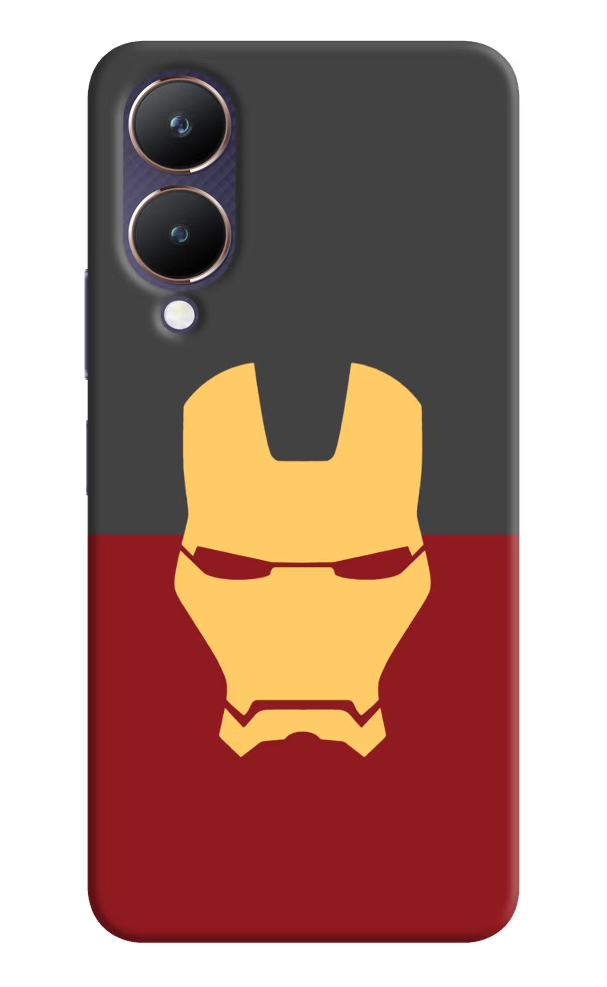 Ironman Vivo Y28 5G Hard Case Back Cover by Casekaro