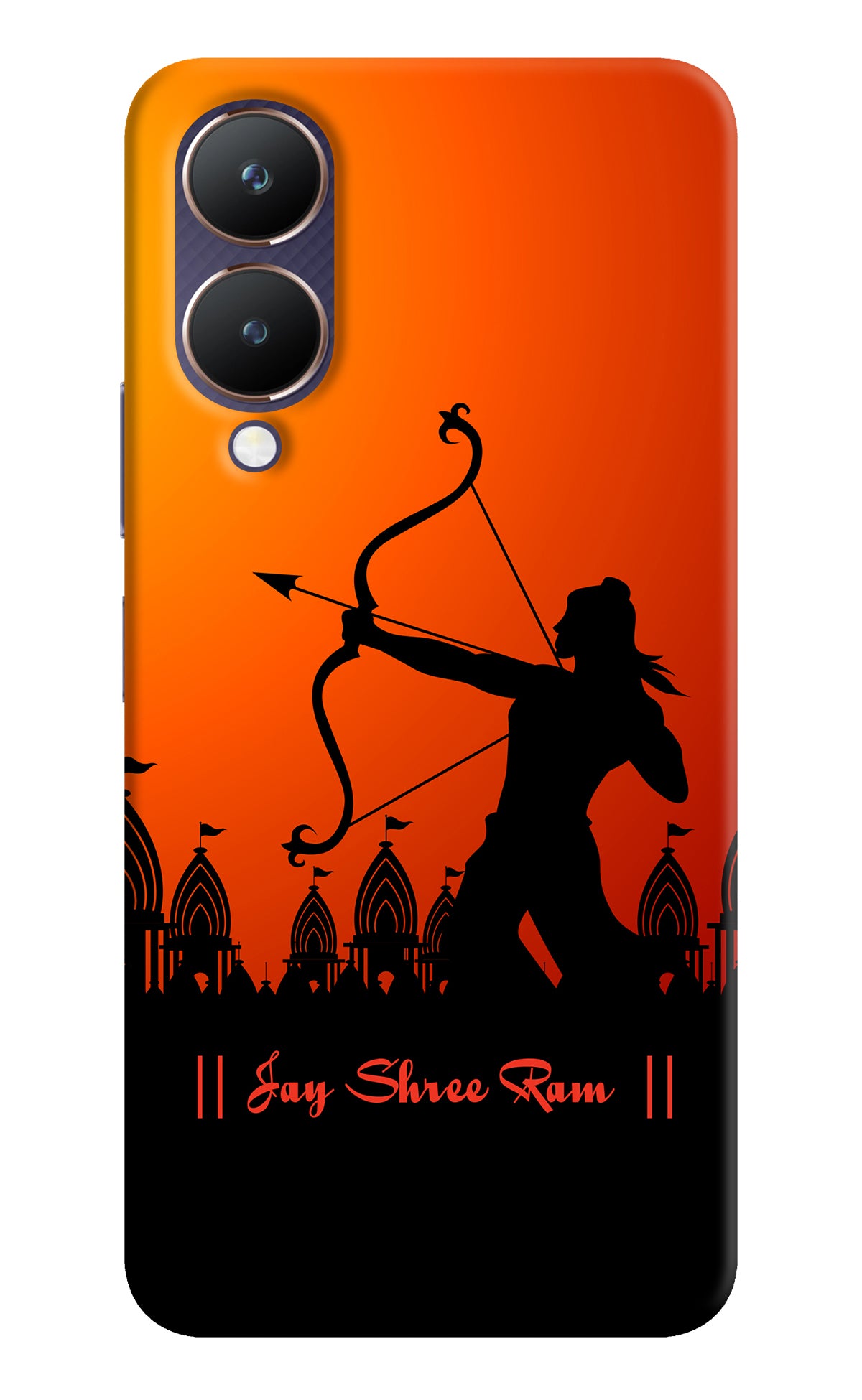 Lord Ram - 4 Vivo Y28 5G Back Cover