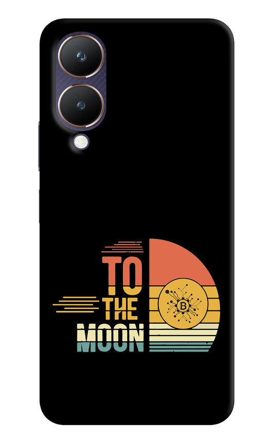 To the Moon Vivo Y28 5G Hard Case Back Cover by Casekaro