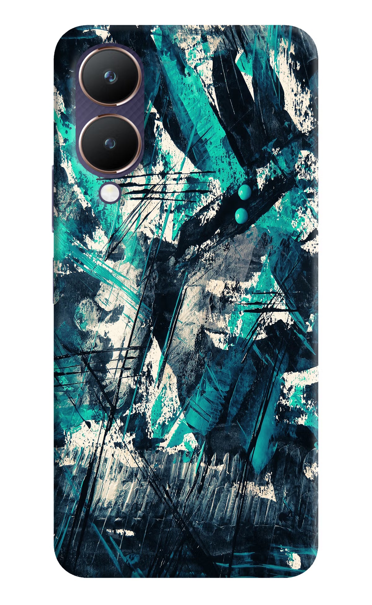 Artwork Vivo Y28 5G Hard Case Back Cover by Casekaro