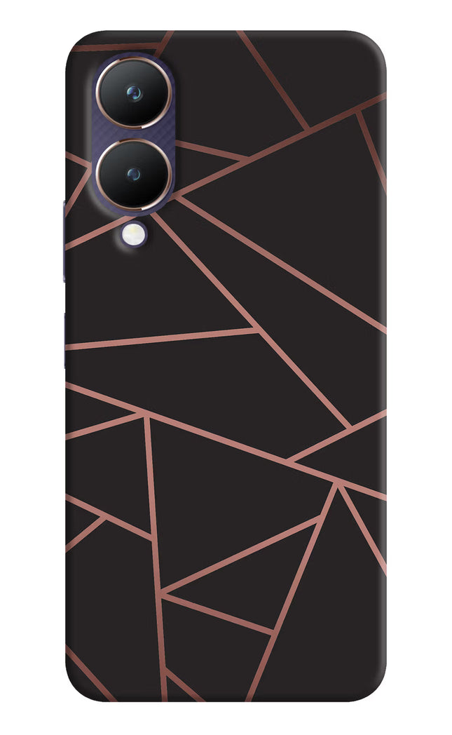 Geometric Pattern Vivo Y28 5G Hard Case Back Cover by Casekaro