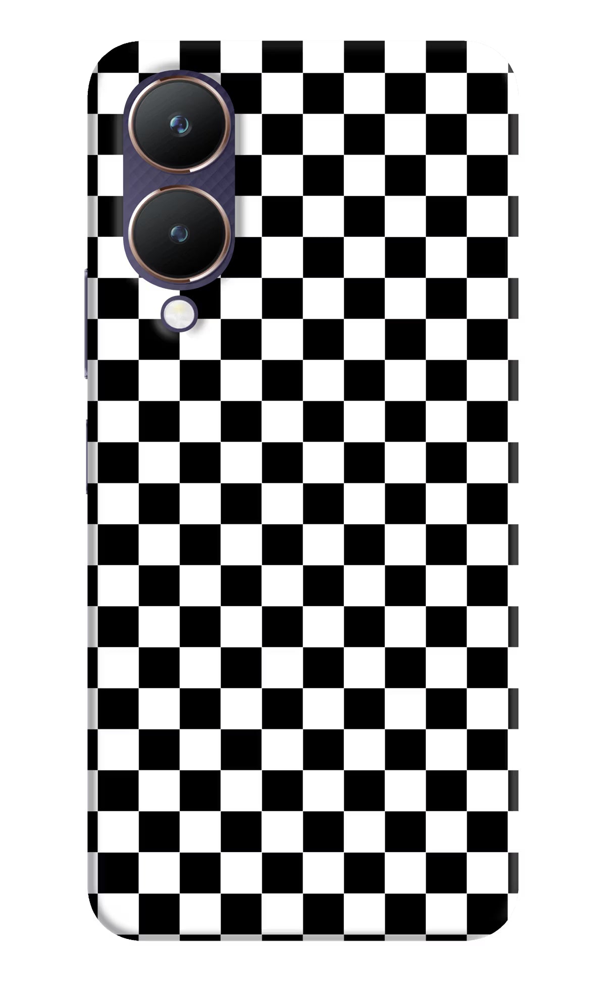 Chess Board Vivo Y28 5G Hard Case Back Cover by Casekaro